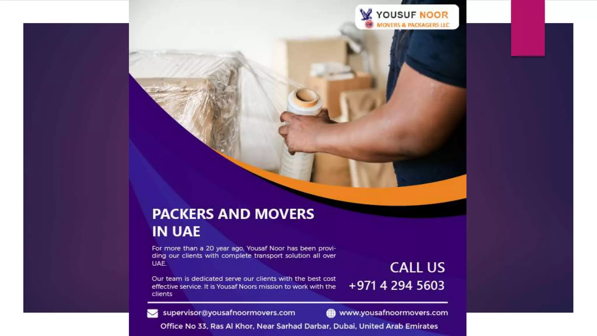 Packers and movers in uae | PPTX