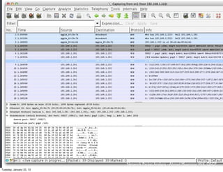 Network Packet Analysis - Ahmad Muammar W.K. OSCP
Tuesday, January 22, 13
 