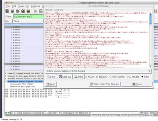 Network Packet Analysis - Ahmad Muammar W.K. OSCP
Tuesday, January 22, 13
 