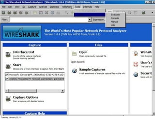 Network Packet Analysis - Ahmad Muammar W.K. OSCP
Tuesday, January 22, 13
 