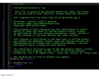 Network Packet Analysis - Ahmad Muammar W.K. OSCP
Tuesday, January 22, 13
 