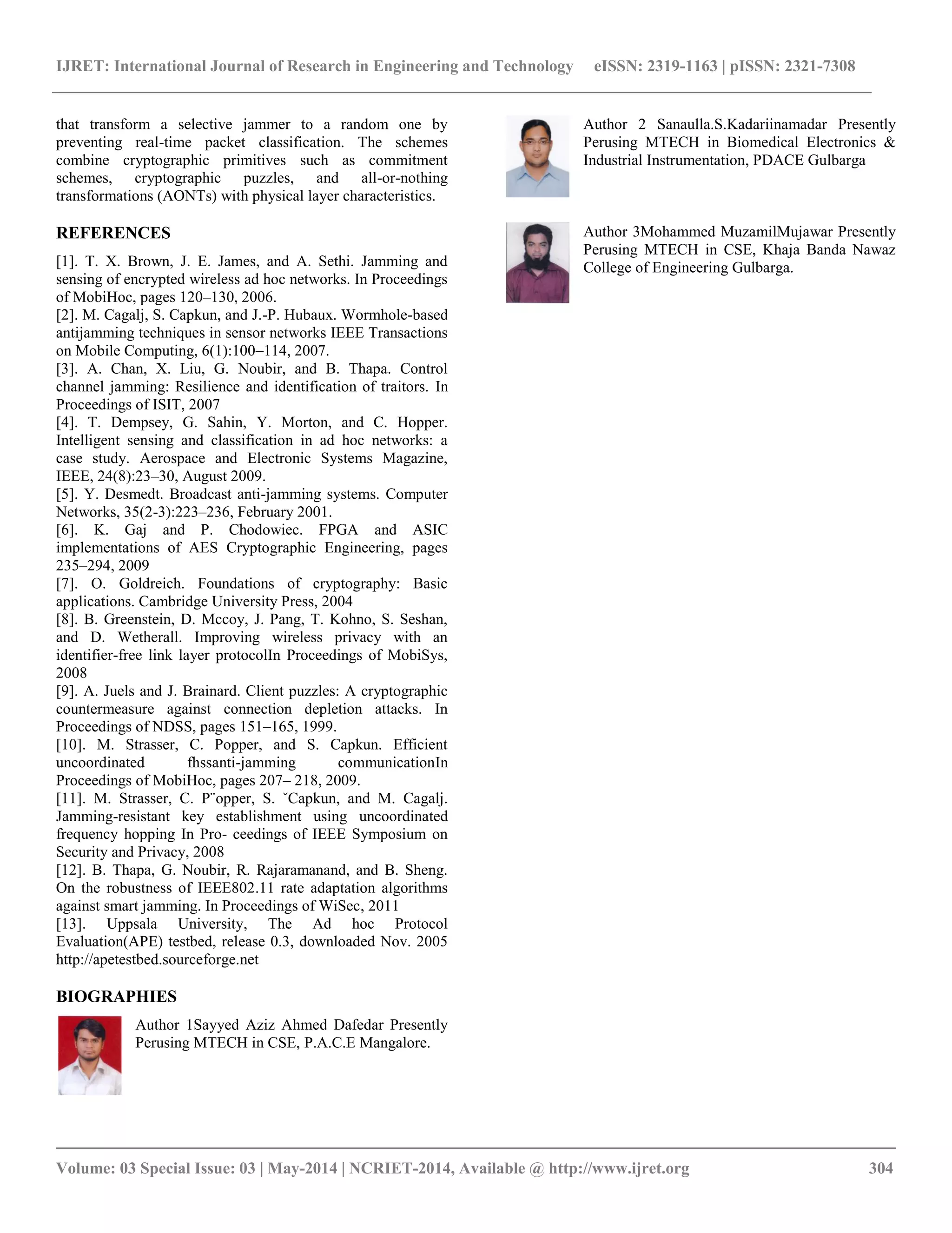 Unveiling The Mystery: Why Jamming Attacks Are Infrequent - nafhfb3