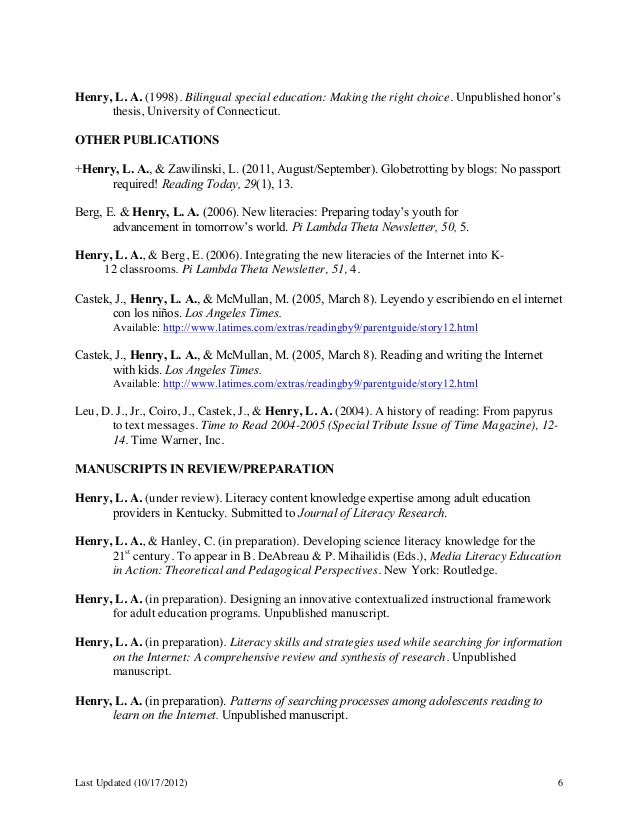 title for journal article review sample