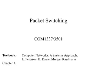 Packet Switching Technique In Computer Network Ppt Packet Switching Technique In Computer Network Ppt