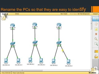 Rename the PCs so that they are easy to identify

 