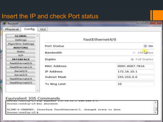 Insert the IP and check Port status

 