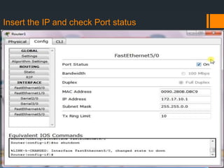 Insert the IP and check Port status

 