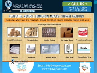 Packing material supply in uae