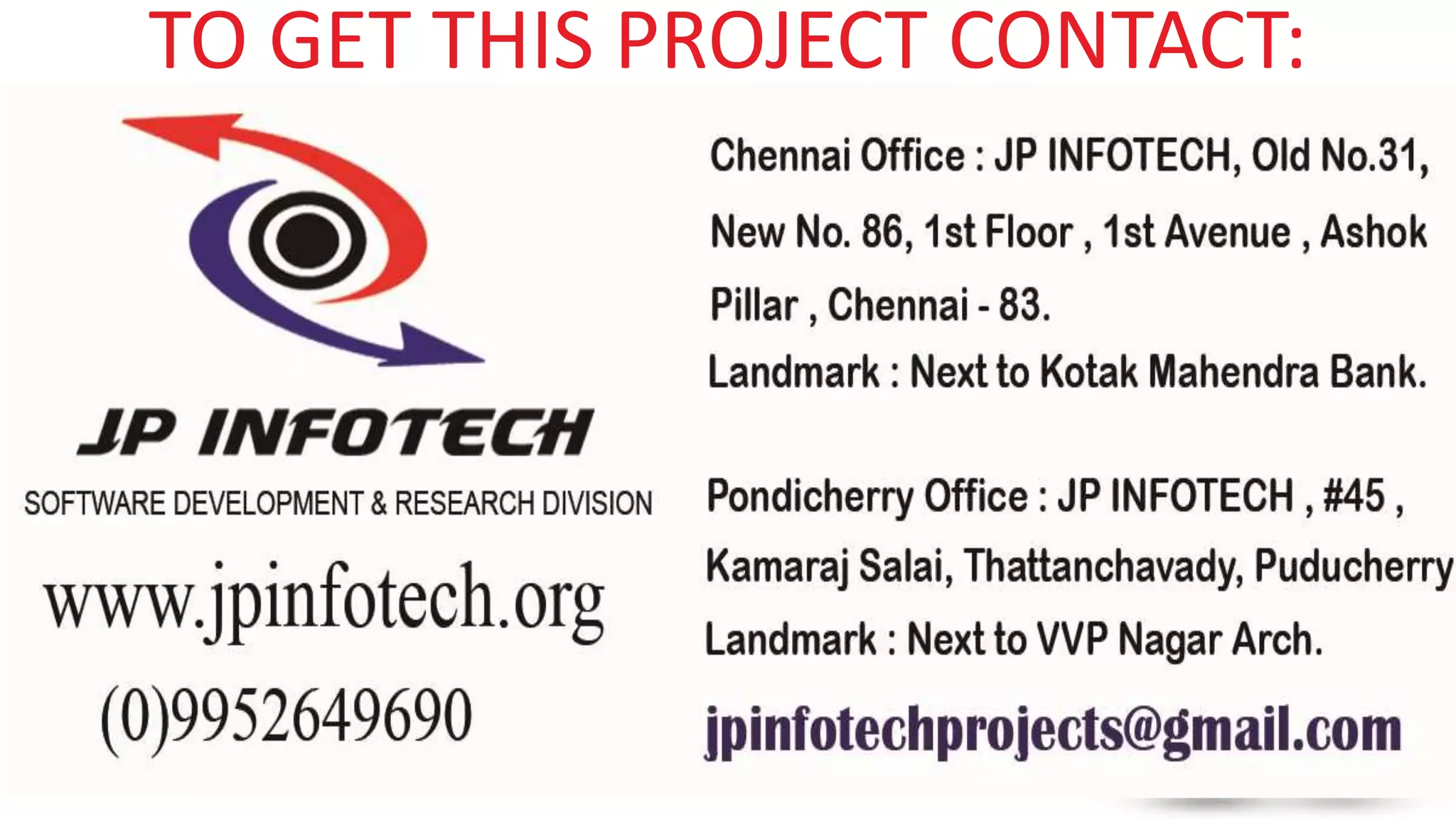 TO GET THIS PROJECT CONTACT: 
