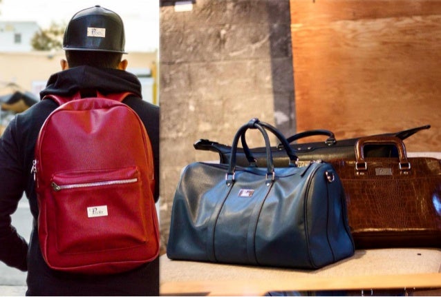 red bag for men