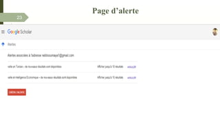 23
Page d’alerte
 