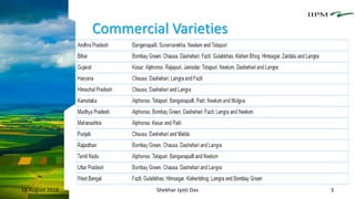 Commercial Varieties
18 August 2018 Shekhar Jyoti Das 3
 
