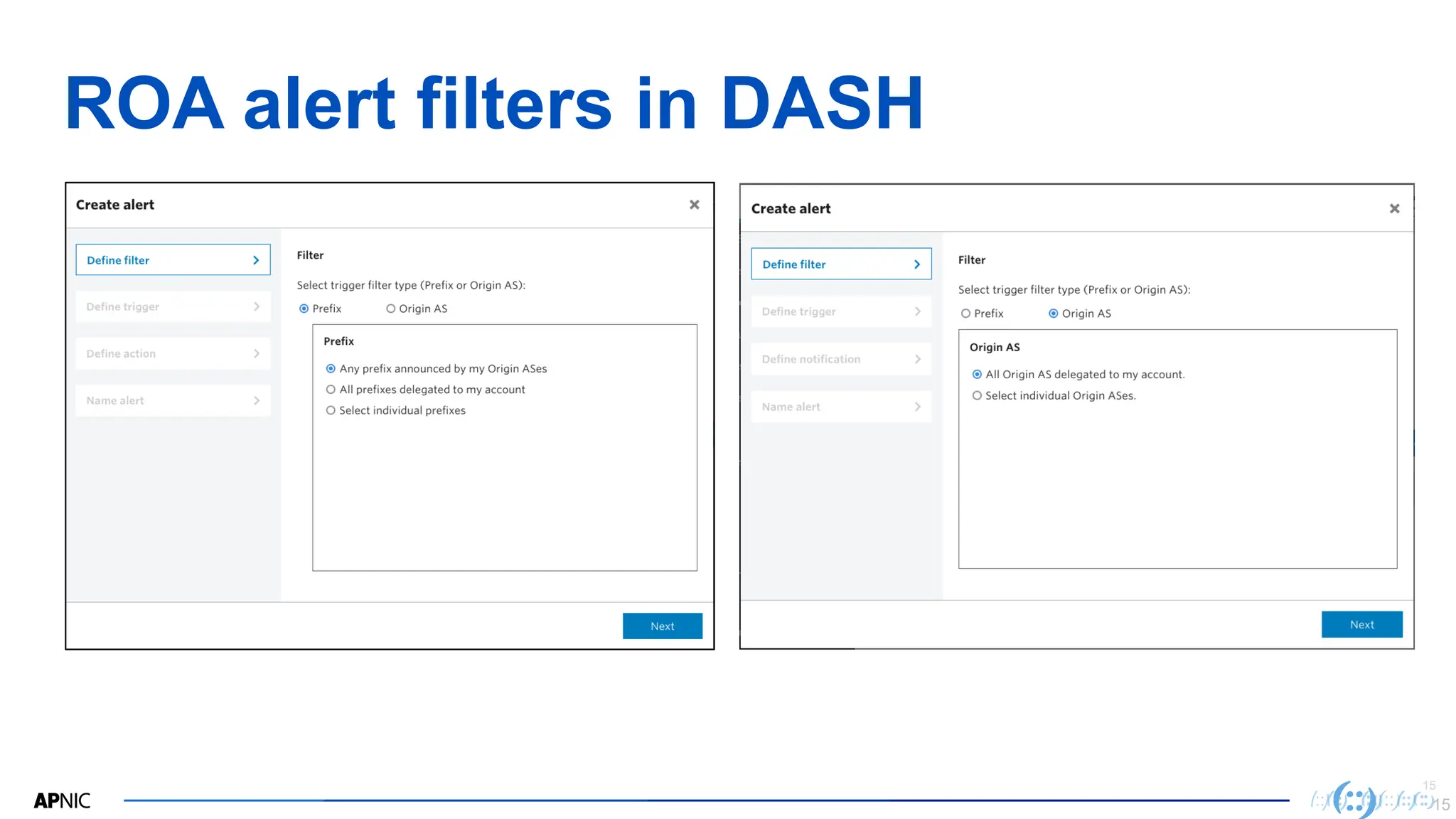 15
15
ROA alert filters in DASH
15
 
