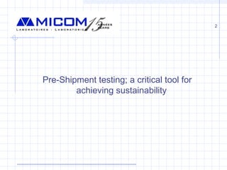 Packaging testing to increase package sustainability | PPT