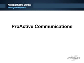 ProActive Communications
 