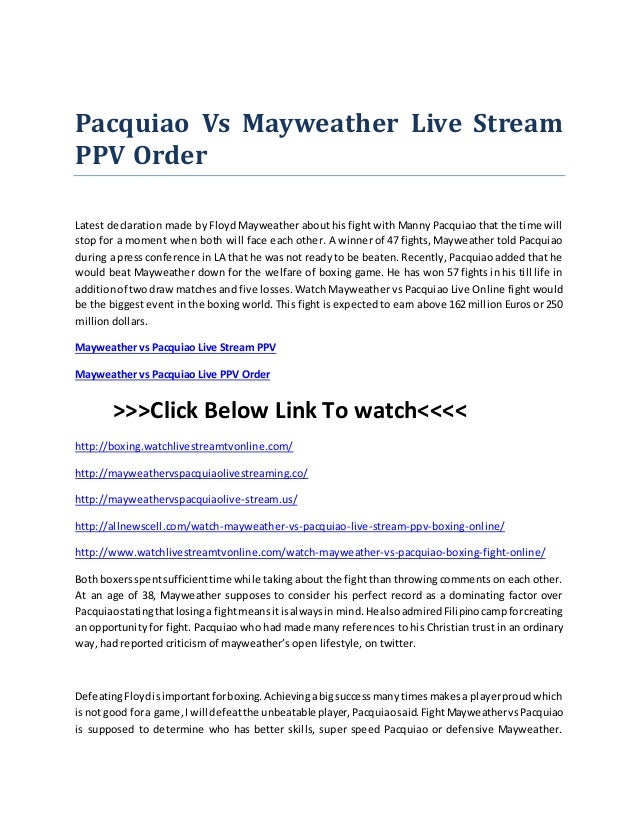 stream ppv