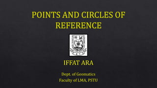 Points and Circle of Reference