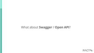 What about Swagger / Open API?
 