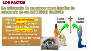 “Pero el entendimiento de
ellos se embotó; porque
hasta el día de hoy, cuando
leen el antiguo pacto, les
queda el mismo velo no
descubierto, el cual por Cristo
es quitado”
(2ª de Corintios, 3: 14)
 