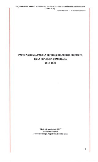 Pacto nacional para la reforma del sector electrico doc textual e integro 21 12 2017