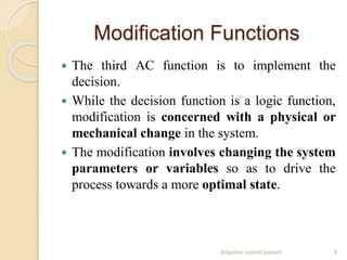 Adaptive Control System | PPTX