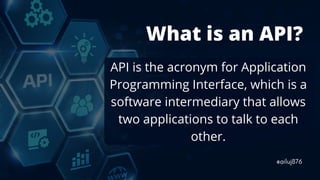 Workshop: An Introduction to API Automation with Javascript