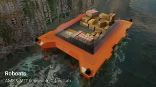 Roboats
AMS & MIT Senseable Cities Lab
 