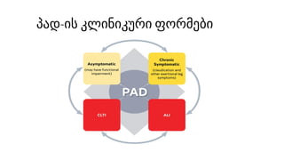 PAD - the intersection of cardiac and vascular pathologies | PPTX