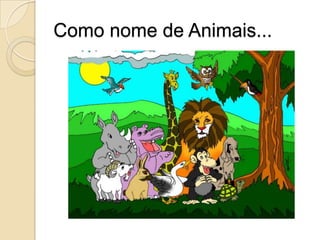 De Personagens de desenhos animados