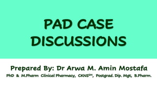 Peripheral Artery Disease: Case Discussion