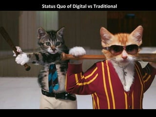 Status Quo of Digital vs Traditional 