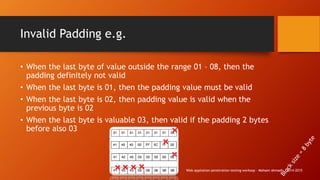 Brief introduction into Padding Oracle attack vector | PDF