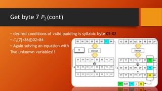 Brief introduction into Padding Oracle attack vector | PDF