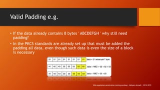 Brief introduction into Padding Oracle attack vector | PDF | Web ...