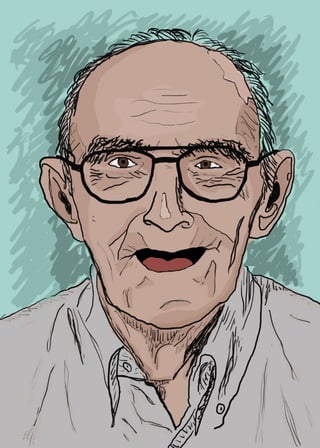 Drawing of an Old Man- Photoshop