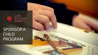 SPONSORA
CHILD
PROGRAM
 