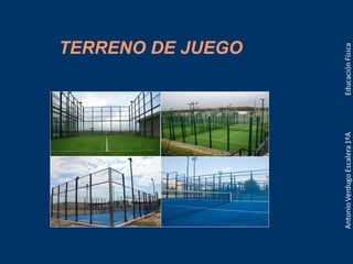 TERRENO DE JUEGO
 