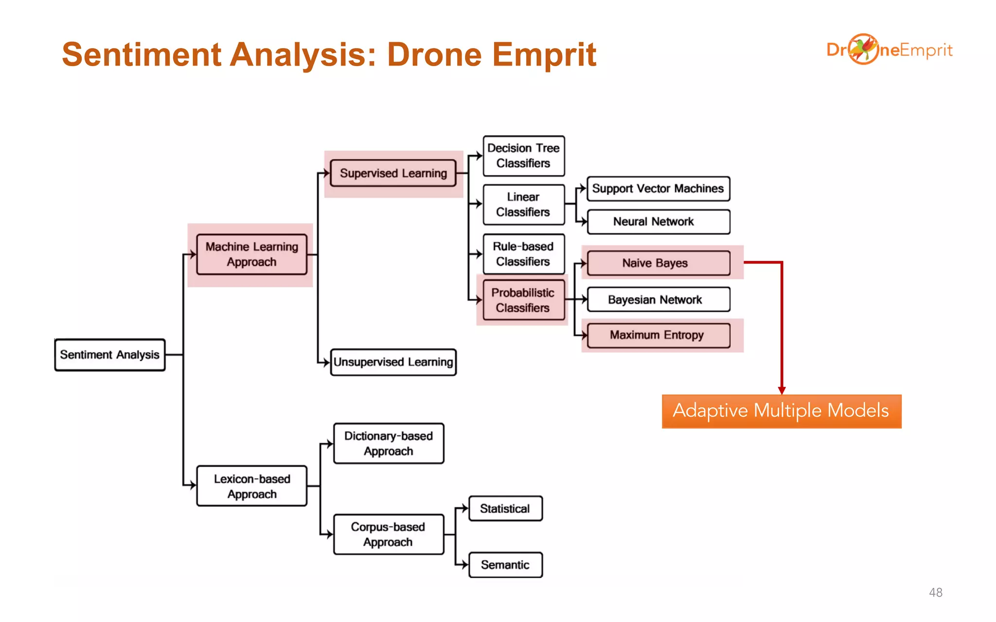 Sentiment Analysis: Drone Emprit
48
Adaptive Multiple Models
 