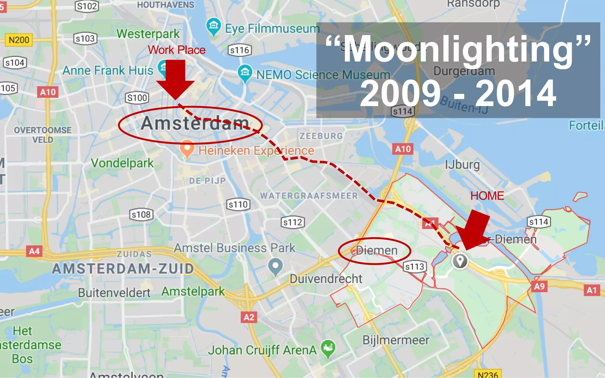 5
Work Place
HOME
“Moonlighting”
2009 - 2014
 