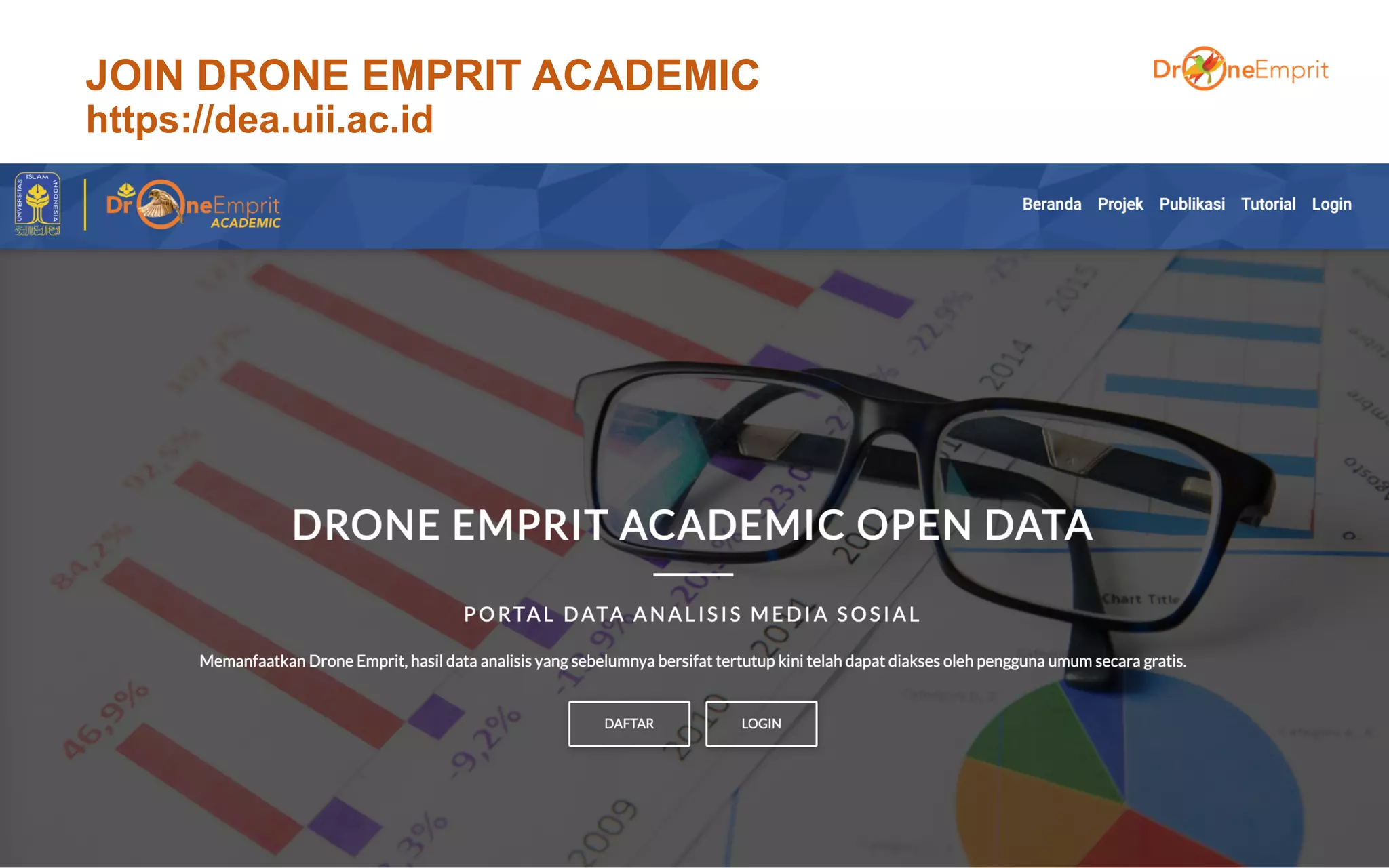JOIN DRONE EMPRIT ACADEMIC
https://dea.uii.ac.id
71
 