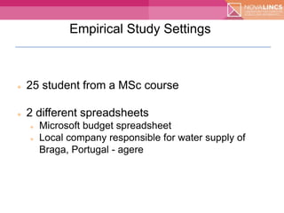 Model-Driven Spreadsheet Development