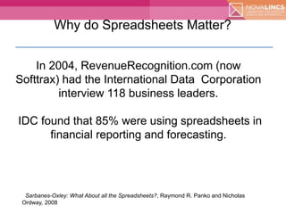 Model-Driven Spreadsheet Development
