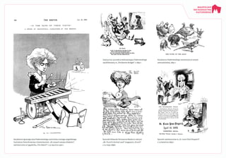 Karykatura Ignacego Jana Paderewskiego autorstwa znanego angielskiego
ilustratora Toma Brownea z komentarzem: „W czasach s...