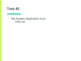 Android - ADB | PPTX