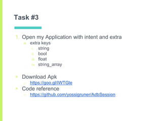 Android - ADB | PPTX