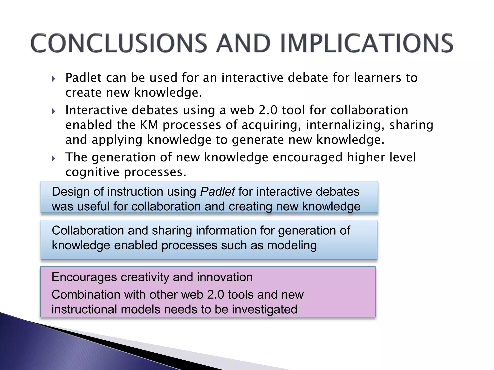 Padlet For Interactive Debates For Collaborative Learning Pptx
