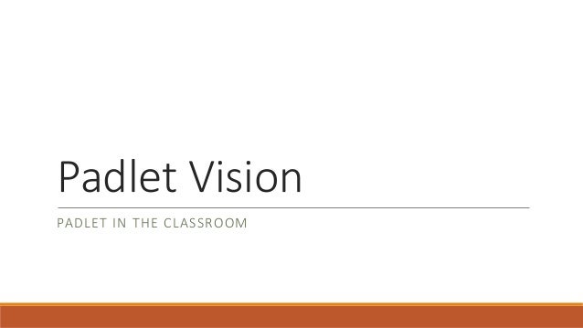 padlet presentation padlet presentation