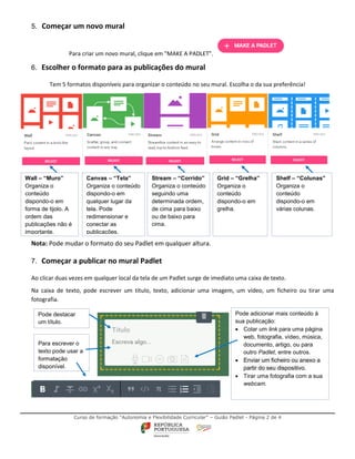 Padlet (Tutorial) | PDF
