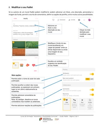 Tutorial Padlet Padlet (Tutorial) | PDF