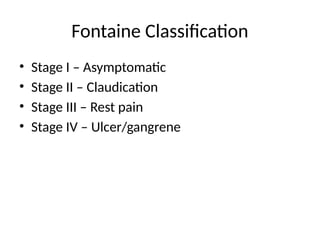 Comprehensive Overview of Peripheral Arterial Disease: Diagnosis and ...
